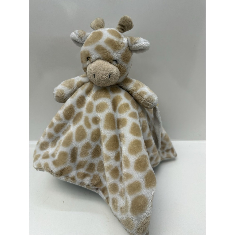 Carter Lovey Giraffe Comfy Security Soft Plush Attached Pacifier Loop.